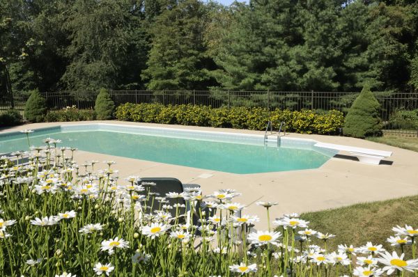 Pool Deck Leveling in Andover
