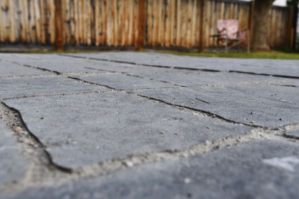 Sunken Patio Repair in Andover